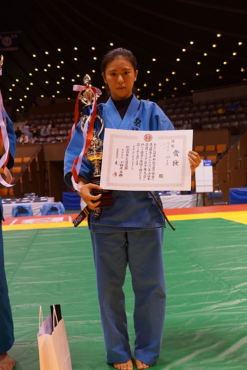 小柳茉生選手